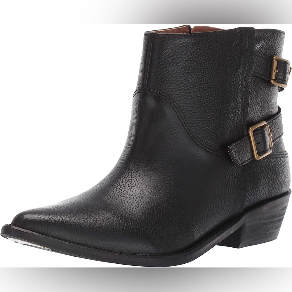 Lucky Brand Black Ankle Boots Size 7